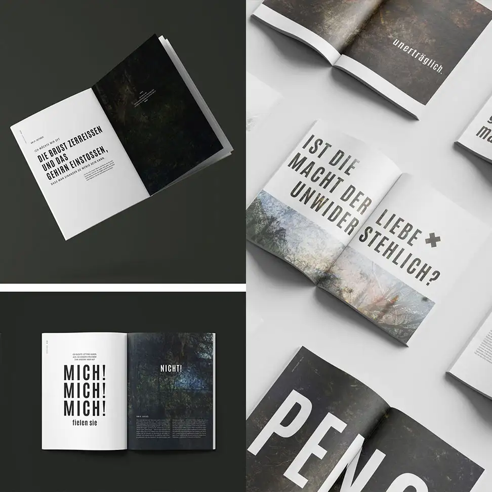 Design Studio Leipzig Editorial Print Magazin Grafikdesign